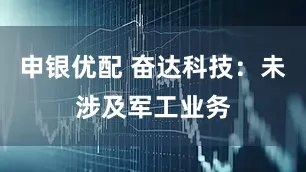 申银优配 奋达科技：未涉及军工业务
